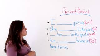 Present Perfect Tense In English [upl. by Milurd450]