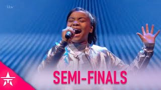 Fayth Ifil Golden Girl Blows Judge Away With Powerful Andra Day Cover Britains Got Talent 2020 [upl. by Epolulot567]