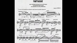 CIESLA Fantasque  Corrado Giuffredi clarinet solo [upl. by Consuela]