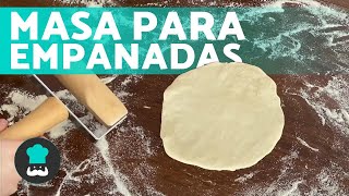 Cómo Hacer Masa para Empanadas al Horno 🥟  ¡Receta Fácil [upl. by Grange540]