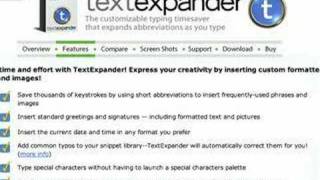 TextExpander Demo [upl. by Cole]