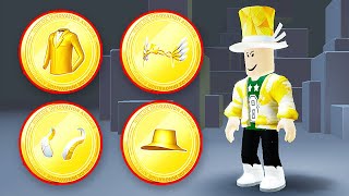 How to Get ALL 6 New GOLDEN Hat in Roblox Event [upl. by Viola]