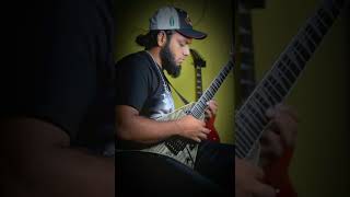 “jantrik Shomvhashon” Guitar solo part Mustafiz Shovon [upl. by Fahy780]