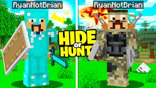 Minecraft Hide or Hunt But We Have Guns [upl. by Akemeuwkuhc235]