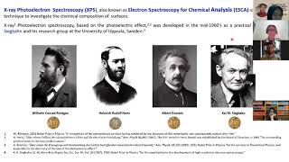 Kuliah Tamu Postdoctoral Program UNDIP 2021XRay Photoemission Spectroscopy [upl. by Hew]