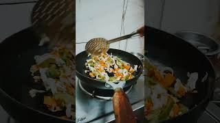 Hakka noodles recipe food noodles viralvideo shorts [upl. by Leinahtan513]