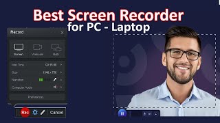 Best Screen Recorder for PC  Laptop Compatible with Windows 107 [upl. by Natsuj]