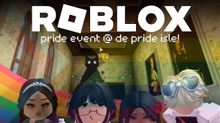 ROBLOX pride event at de pride isle sanitorium w lumi [upl. by Behlke]