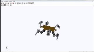 Hexapod in Simulink SimmechaniCS [upl. by Lovmilla786]