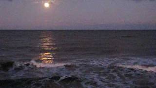 Gorgeous Full Moon on the Outer Banks [upl. by Morley]