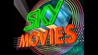 SKY MOVIES Ident UK  4k 60fps  1990  SKY TV [upl. by Adnala]