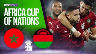 Morocco vs Malawi  AFCON 2021 HIGHLIGHTS  01252022  beIN SPORTS USA [upl. by Arakahs]