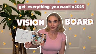 How to Use a Vision Board to Get Everything You Want in 2025 [upl. by Lemrac845]