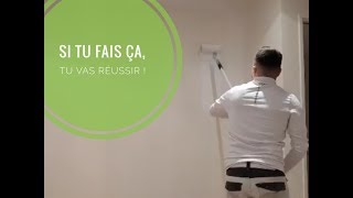 TUTO comment peindre un mur blanc comme un PRO [upl. by Georgetta]