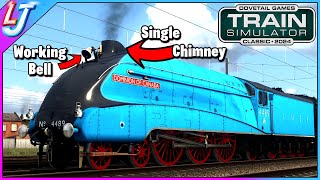 Train Simulator Classic  LNER A4 Tips amp Features By Caledonia Works [upl. by Devinne]