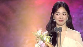 The glory Song Hyekyo 🏆won an prize in 59th Baeksang Arts Awards  Best Actress [upl. by Ritter830]