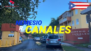 Driving Thru Residencial Nemesio Canales en San Juan Puerto Rico [upl. by Okeim400]