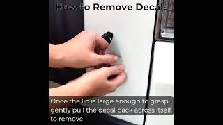 How to Remove Decals [upl. by Aisatsana]