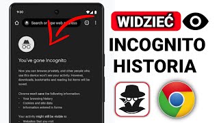 Jak wyświetlić historię incognito w Google Chrome na Androidzie [upl. by Anileuqcaj]