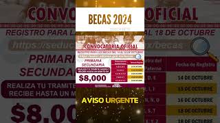 📌💰¡Alumnos de Primaria y Secundaria Postúlate a unas de las Becas para el Aprovechamiento Académico [upl. by Ennovihc]