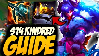 BEST KINDRED GUIDE FOR S14 📈  KINDRED JUNGLE GUIDE  141 [upl. by Sale]