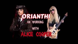 Orianthi on working with Alice Cooper [upl. by Oranneg]