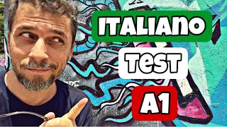 Italiano Test A1 Italian language for beginners  learn italian [upl. by Ozne]