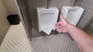 How to install a new urinal [upl. by Ahsanat]