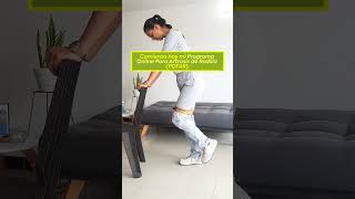 ᐈ Rutina de Ejercicio de Fortalecimiento para Artrosis de Rodilla en Casa 🏠 fisioterapia kneepain [upl. by Alarice]