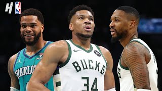 Milwaukee Bucks vs Charlotte Hornets  Full Game Highlights  February 29 202324 NBA Season [upl. by Ender]