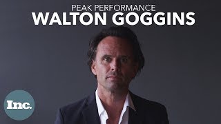 How Walton Goggins Approaches Every Role  Peak Performance [upl. by Hnirt]