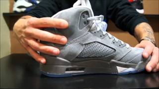 Air Jordan V 5 Retro Wolf Grey [upl. by Blackstock]