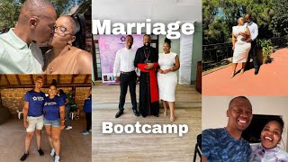 MARRIAGE BOOTCAMP VLOG  South African YouTuber [upl. by Oinotnas648]