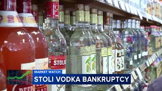 Stoli vodka files for bankruptcy in the United States [upl. by Ashleigh689]