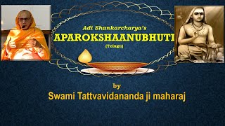 24 quotAPAROKSHANUBHUTIquot  Sloka  27 by Sw Tattvavidananda Saraswati at Hyderabad on 06521 800 AM [upl. by Anayik]