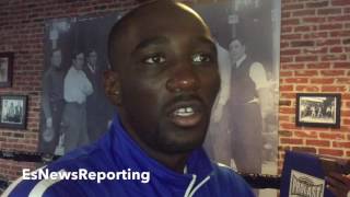 TERENCE CRAWFORD BELIEVES BROOK IS MAKING MISTAKE IN MOVING UP IN WEIGHT WITHOUT CLEARING OUT 147LBS [upl. by Arymahs]