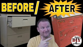 HOW TO file cabinet to tool box conversion [upl. by Ragouzis136]