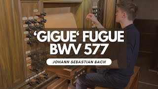 Bach  Gigue Fugue in G Major BWV 577  Jan Liebermann [upl. by Ramuk153]