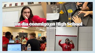 Un día conmigo en high school  Vlog en la escuela 🇺🇸 [upl. by Aziul188]