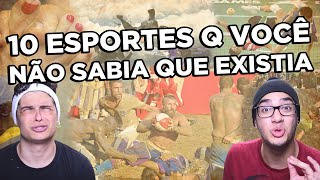 10 ESPORTES BIZARROS QUE VOCÊ NÃO SABIA QUE EXISTIA [upl. by Netti]