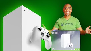 NEW Xbox Series X 1TB White All Digital Unboxing [upl. by Onairot952]