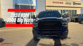 New 2024 Ram 3500 Big Horn Night Edition Crew Cab 4x4  Cummins  Stock  RR35975  Redwater Dodge [upl. by Eustazio]