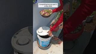 How to make kitchen compost at home part 2 shorts compost [upl. by Baerman786]