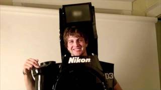 Fully Functional Nikon Camera Costume [upl. by Cony]