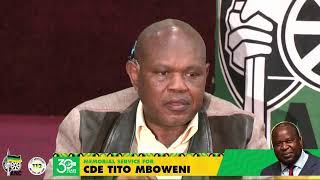 Memorial Service of Cde Tito Mboweni [upl. by Issie587]