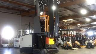 Crown TSP 6000 Series VNA Turret Lift Truck [upl. by Urbanus666]