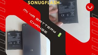 How to Replace the Battery in Your Xiaomi 4A [upl. by Yrffoeg]