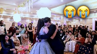 Brides emotional dance for her family made everyone cry😭Aanya and Sourav❤️ [upl. by Yhotmit]