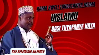 EWE MUISLAMU ZINGATIA HILI KWA MASLAHI YA UISLAMU NA JAMII KWA UJUMLA [upl. by Barth711]