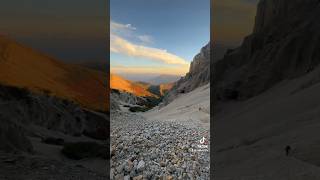 Bivouac au plateau du pic de bure 🥾⛰️bivouac hautealpe picdebure [upl. by Morrie]